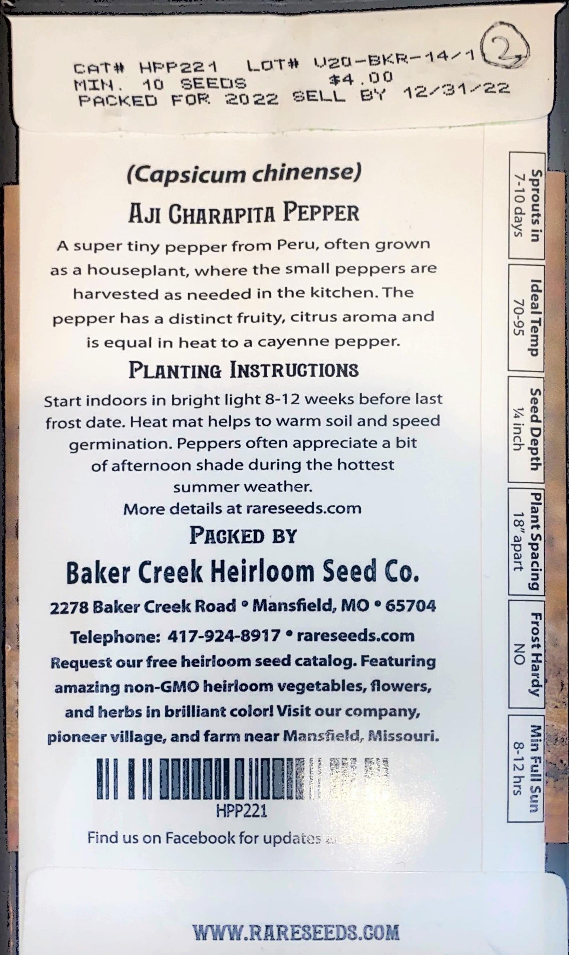 Aji Charapita